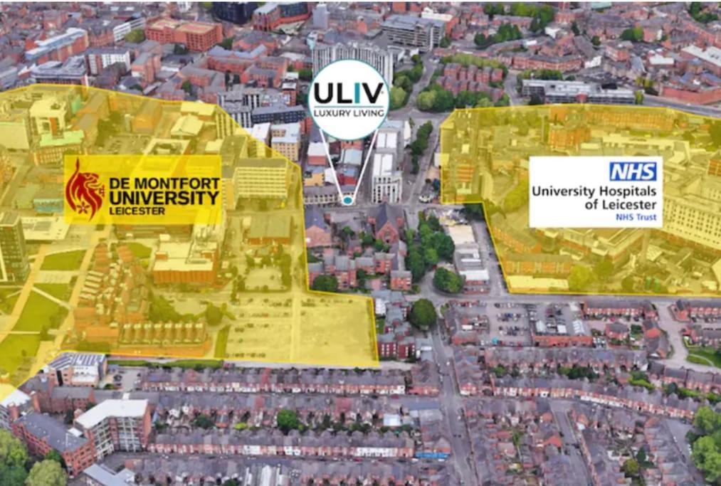 Lovely 1 Bed Studio 1B Near Royal Infirmary And Dmu Leicester Luaran gambar